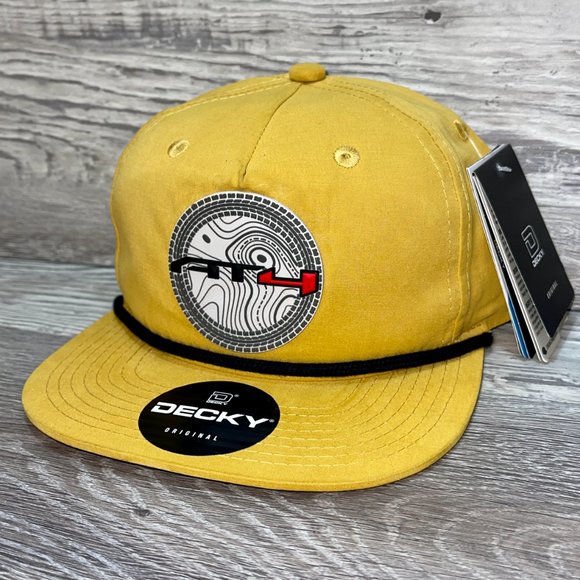 GMC AT4 Topo 3D Classic Rope Hat- Biscuit/ Black - Picture 3 of 4